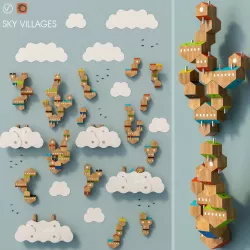 Sky Villages 3D model