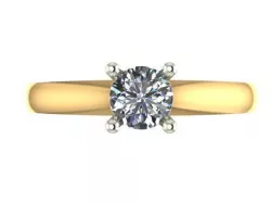SOLITAIRE RING 3D model