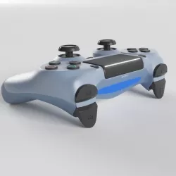 Sony PlayStation 4 DualShock Controller Titanium Blue Edition 3D model