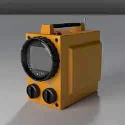 sony tv-crown radio 3D model