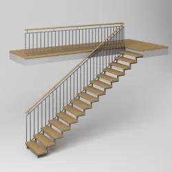 Stair - Modern Stairs 3D model
