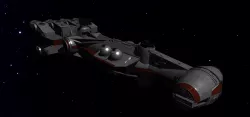 STAR WARS - CR90 CORVETTE CLASS Low-poly  3D model