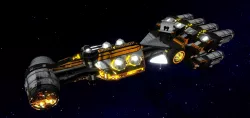 STAR WARS - CR90 CORVETTE CONCEPT  3D model