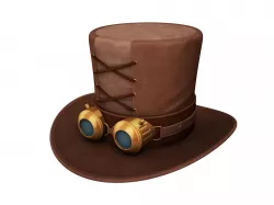 Steampunk Hat 3D model
