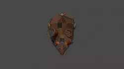 Steampunk Mask 3D model