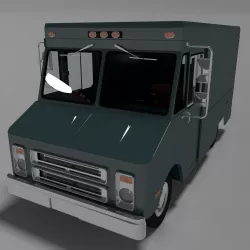 Step Van 3D model