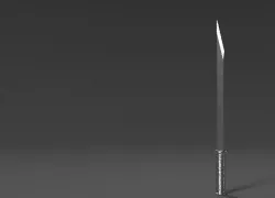 Sword 3D model