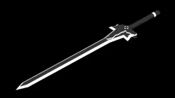 Sword Low-poly  3D model