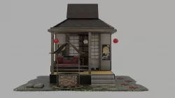 Tea House 3D model