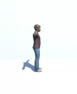 Teenage Boy 3D model