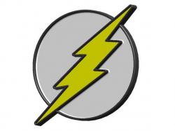 The Flash Symbol by Hogger, Download free STL model