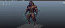 The Humanoid Werewolf 3D model