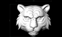 tiger 3D model