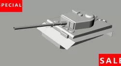 Tiger tank 3D model