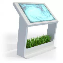 Touch Screen LCD Stand Display Kiosk 3D model