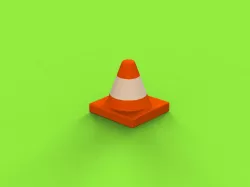 Traffic Cone 3D model