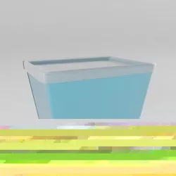 Tupperware Storage Container 3D model