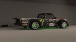 turbo truck 3D model