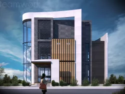 TWA Villa Design 04 with project DWG file 3D model