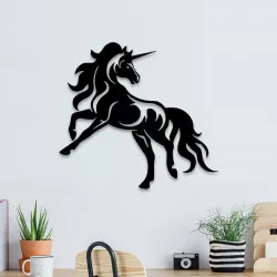 Unicorn horse wall decoration 3D model