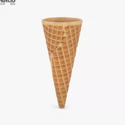  Waffle Cone 3D model