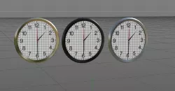 Wall Clock 3D model