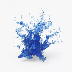 Water Blast Splash 3D model