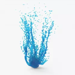 Water Blast Splash 3D model