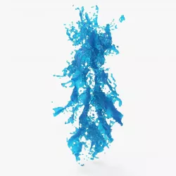Water Blast Splash 3D model