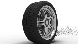 wheel Low-poly  3D model
