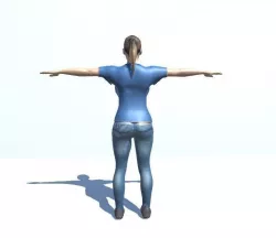 Young Girl 3D model