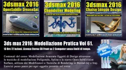 061 3ds max 2016 Modellazione Pratica Cd Front V 61 3D Model Collection