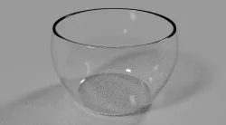 3D Bowl Low-poly  3D model