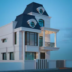 3D Classical Exterior 3D model