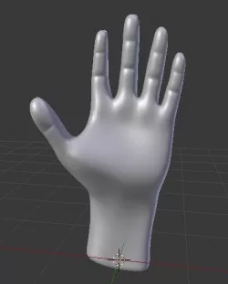 3D Hand 3D model