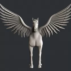 3d STL models for CNC router  Pegasus 3D model