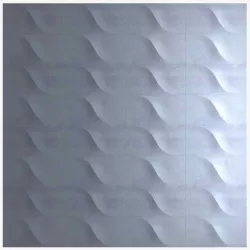 3d wall panel ice by decor design  italo pertichini 3d model 3D model