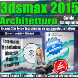 3ds max 2015 Architettura Guida Completa un Computer 3D Model Collection