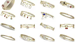 66 WOMEN BRACELETS BULK COLLECTION 3DM DETAIL FILE  