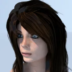 A Nude Young School Girl Klititi 3D model