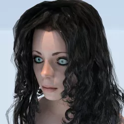A Nude Young School Girl Vilinsiti 3D model