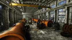 Abandoned Factory District Low-poly  3D model