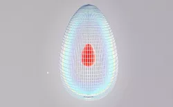 Abstract egg 3D model
