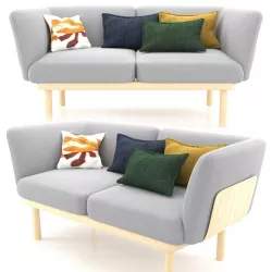 Alki EGON SOFA 3D model