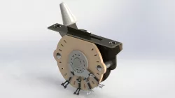 American Standard Strat 5-Way Pickup Selector Switch 3D model