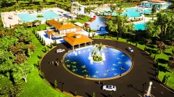 Amusement park and resort 3D model