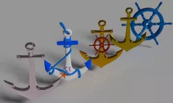 Anchor 3D model