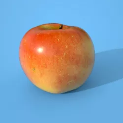 Apple Low-poly  3D model