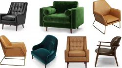 Article Furniture Lounge Chairs Pack 3D Model Collection