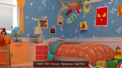 Asset - Cartoons - Background 04 - Hight Poly 3D Model Collection